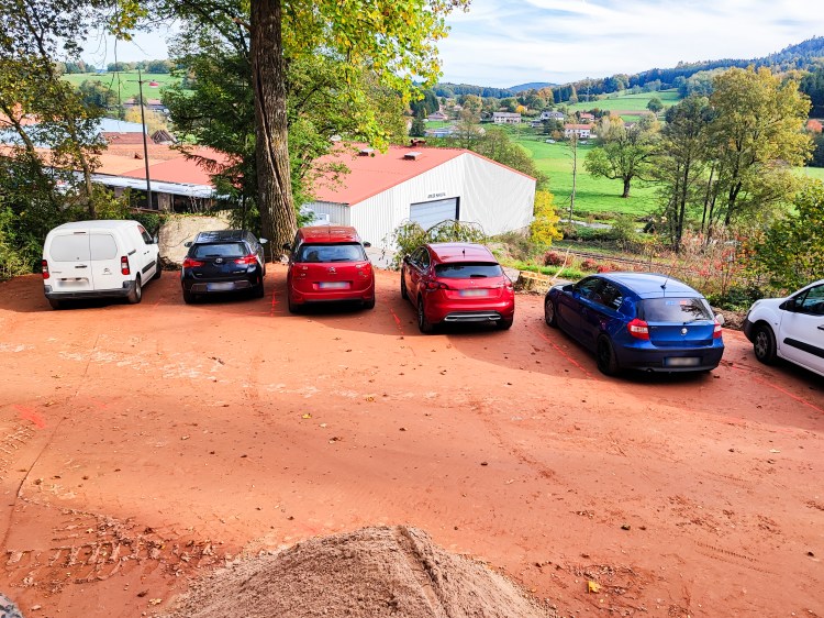Terrassement TVR88 parking